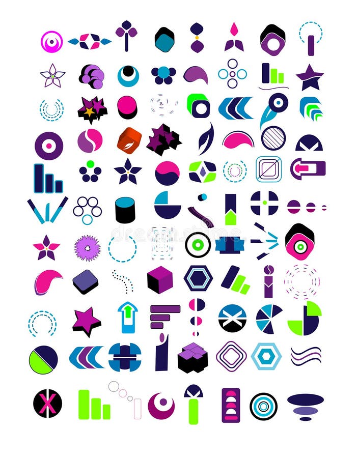 Very Large Set Of Vector logos
