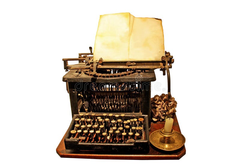 Very old typewriter