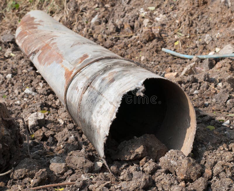 Very Old Water Main Pipes Stock Photos Free & RoyaltyFree Stock