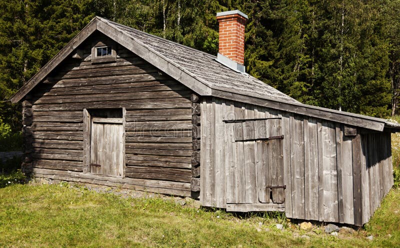 A very old and weathered wooden house royalty free stock photos A very old and weathered wooden house royalty free stock photos