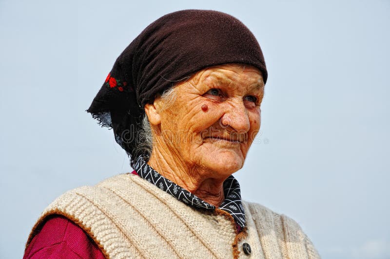 Very old woman