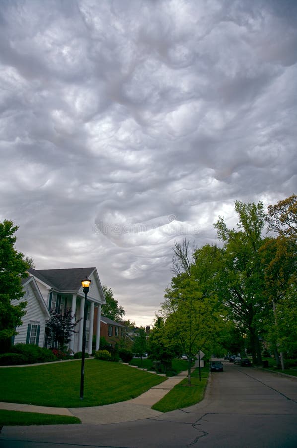 Very Ominious Clouds and House