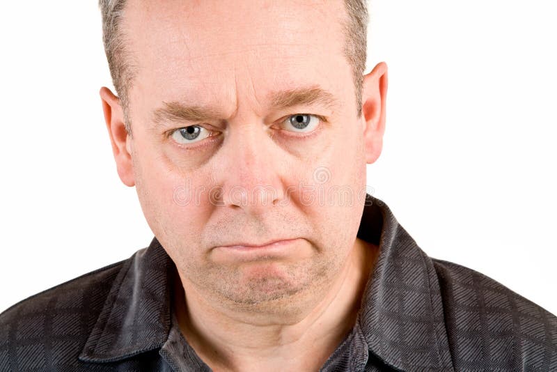 Very Serious Look stock photo. Image of looking, boring - 5216614