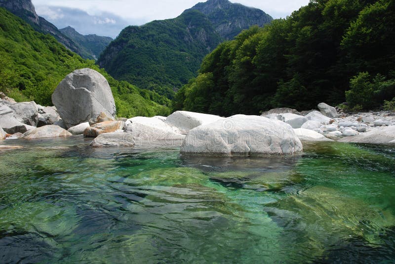 Verzasca Valley in Ticino