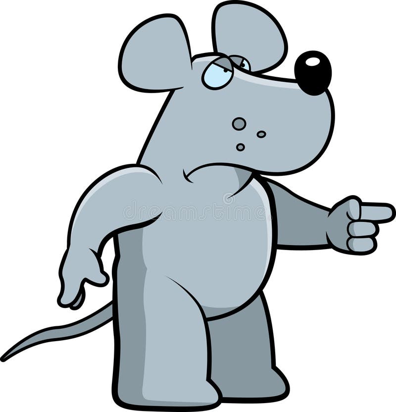 Verärgerte Ratte lizenzfreie abbildung Verärgerte Ratte lizenzfreie abbildung