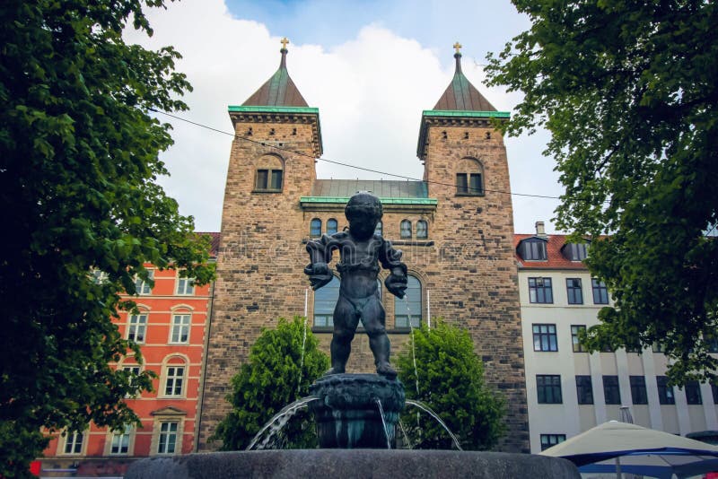 Vesterbrogade Elijahs kyrkliga Köpenhamn, Danmark royaltyfri foto Vesterbrogade Elijahs kyrkliga Köpenhamn, Danmark royaltyfri foto