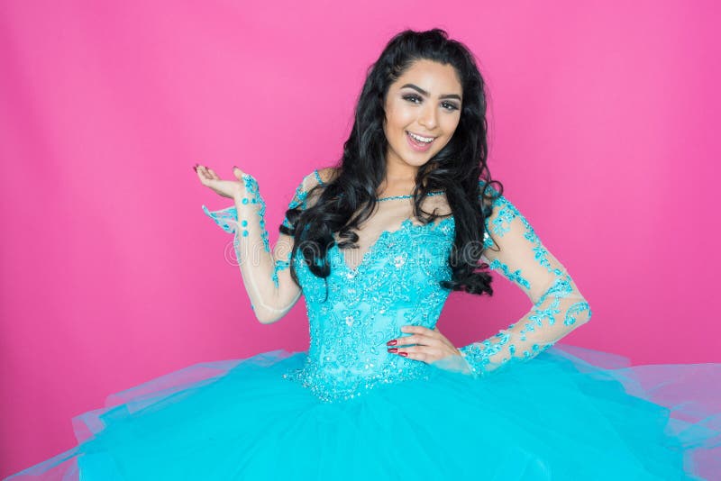 Vestido adolescente da dança imagem de stock