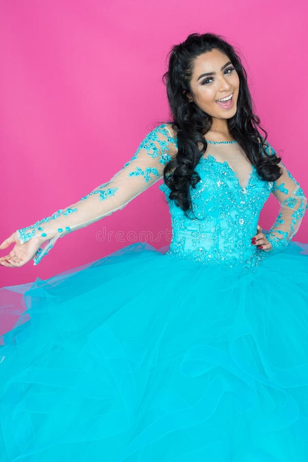 Vestido adolescente da dança fotos de stock royalty free