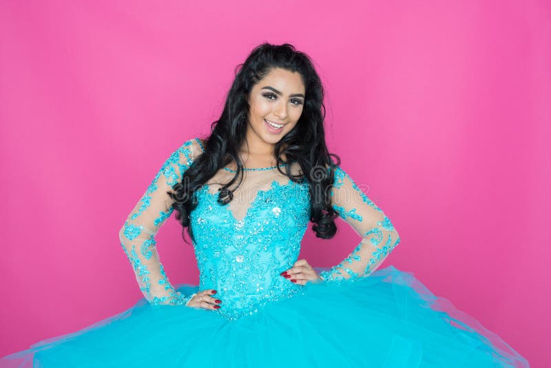 Vestido adolescente da dança imagem de stock royalty free