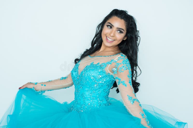 Vestido adolescente da dança imagem de stock royalty free