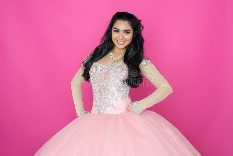 Vestido adolescente da dança fotografia de stock royalty free