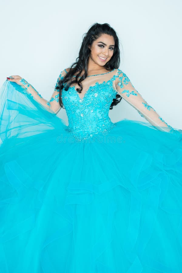 Vestido adolescente da dança imagens de stock royalty free