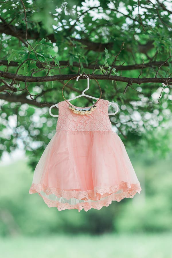 Vestido de daminha imagem de stock