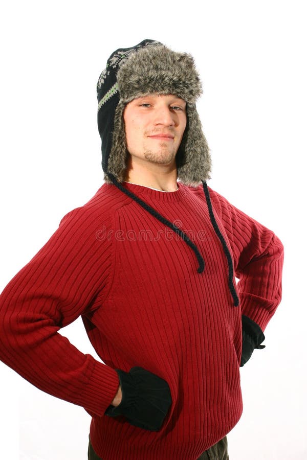 Vestido para el invierno imagen de archivo libre de regalías Vestido para el invierno imagen de archivo libre de regalías