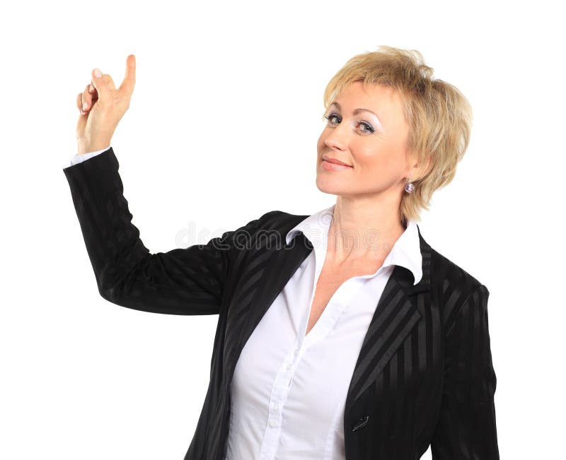 Vestir fêmea do advogado fotografia de stock