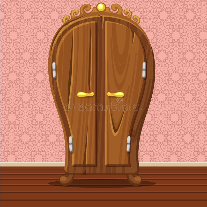 Vestuário retro fechado engraçado dos desenhos animados ilustração royalty free Vestuário retro fechado engraçado dos desenhos animados ilustração royalty free