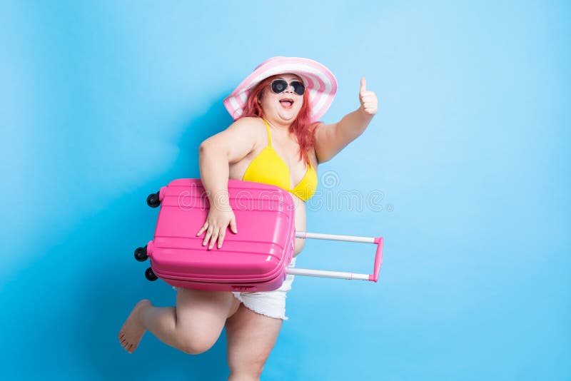 Vet Aziatisch meisje in de zomer stock foto Vet Aziatisch meisje in de zomer stock foto