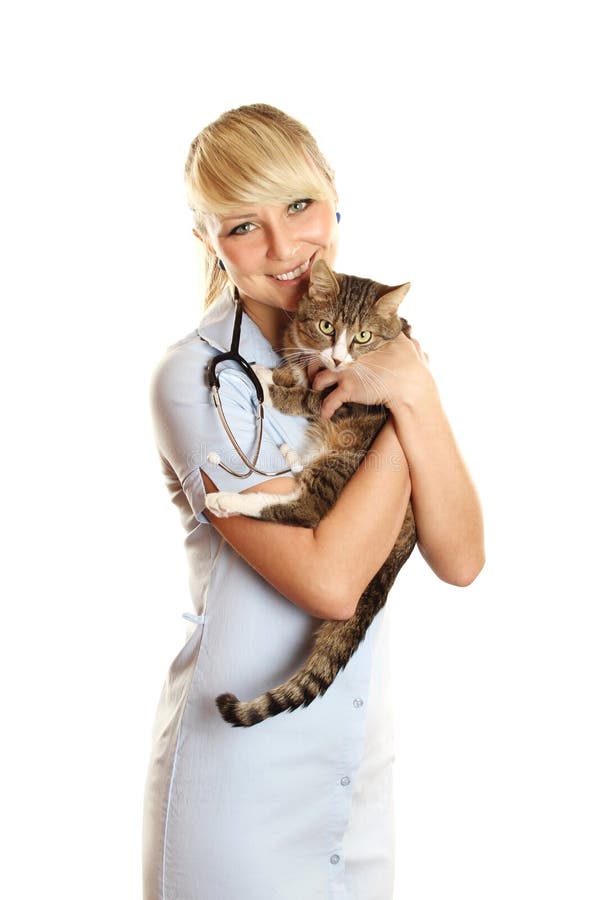 Vet and Cat