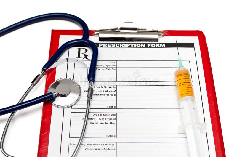 Vet Rx royalty free stock photos