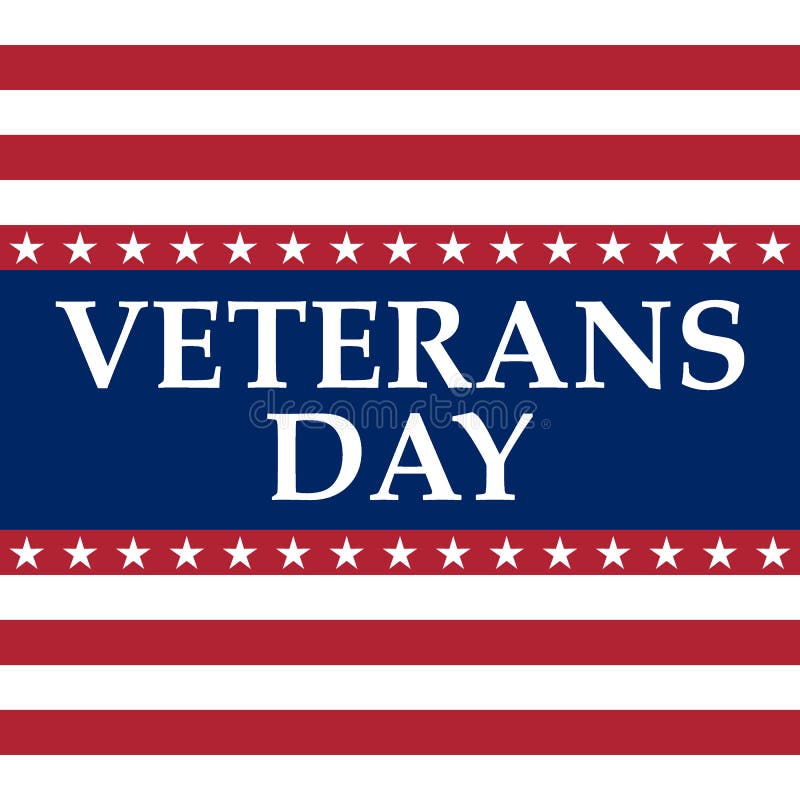 Veterandag i Amerikas förenta stater vektor illustrationer Veterandag i Amerikas förenta stater vektor illustrationer