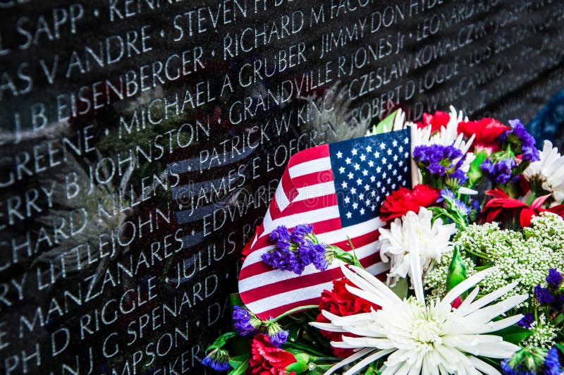Veteranos conmemorativos en Washington DC, los E.E.U.U. de Vietnam