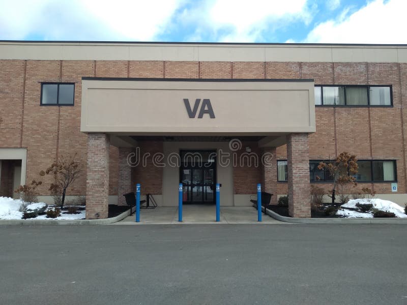 Veterans Affairs office building exterior stock image