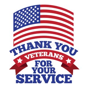 Veterans Day Thank You Design Stock Vector Illustration Of Concept 