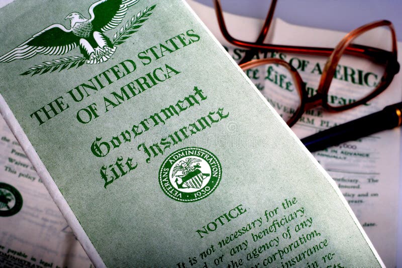 Veterans Insurance Policy stock image. Image of guard - 2036977