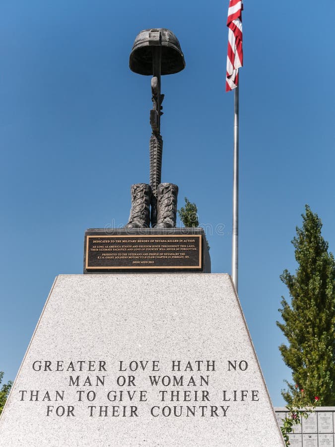 Veterans Memorial Cemetery, Fernley, Nevada Stock Photo Image of