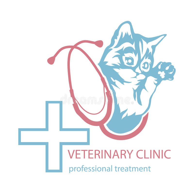 Veterinary Clinic logo stock vector. Illustration of care - 71165493