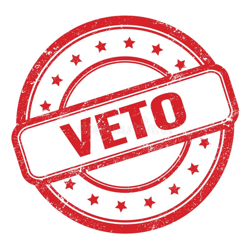 Veto Stamp Stock Illustrations – 246 Veto Stamp Stock Illustrations ...