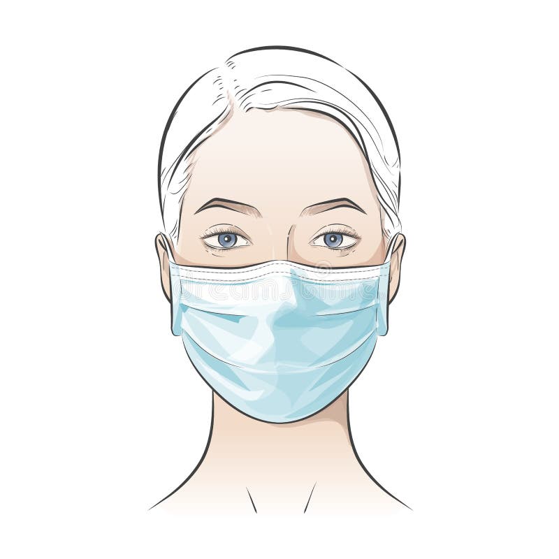 Máscara descartável médica tipo I (desenhos animados)