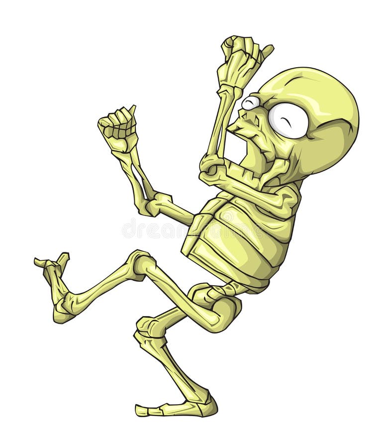 Festa Da Noite Das Bruxas Com Bruxas Engraçadas E Esqueletos. Ilustração do  Vetor - Ilustração de vetor, esqueletos: 257718122