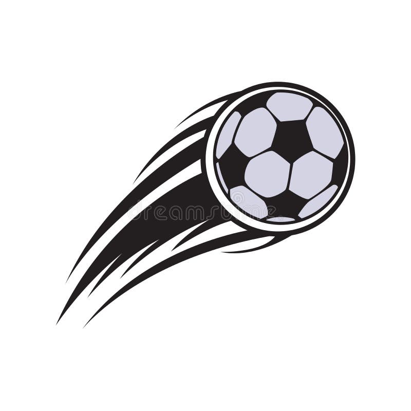Linha ícone Do Vetor Do Logotipo Da Bola Do Esporte Do Futebol Do