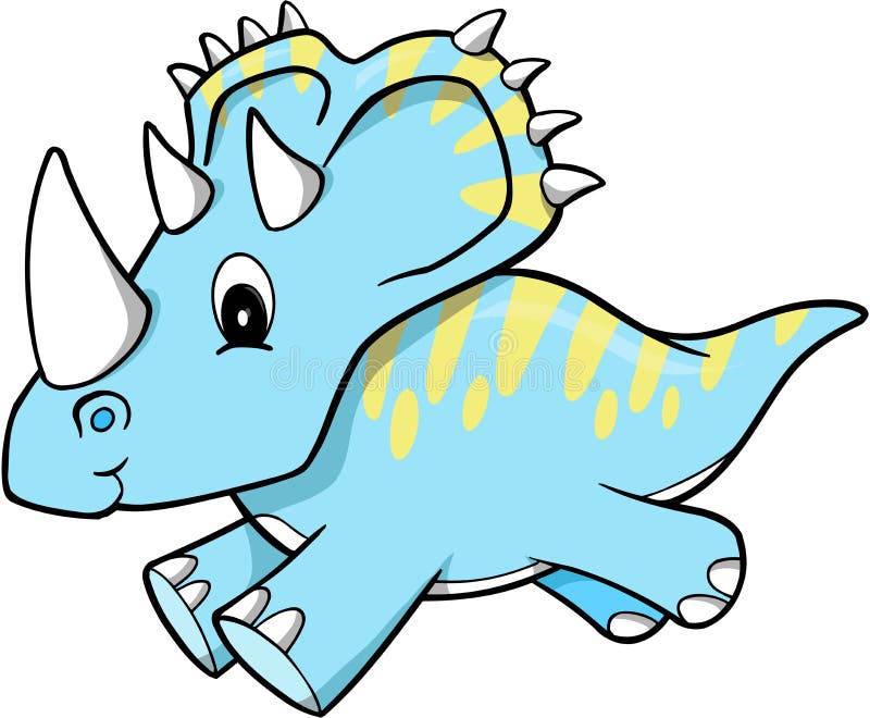 Vetor de Dinossauro ilustração royalty free