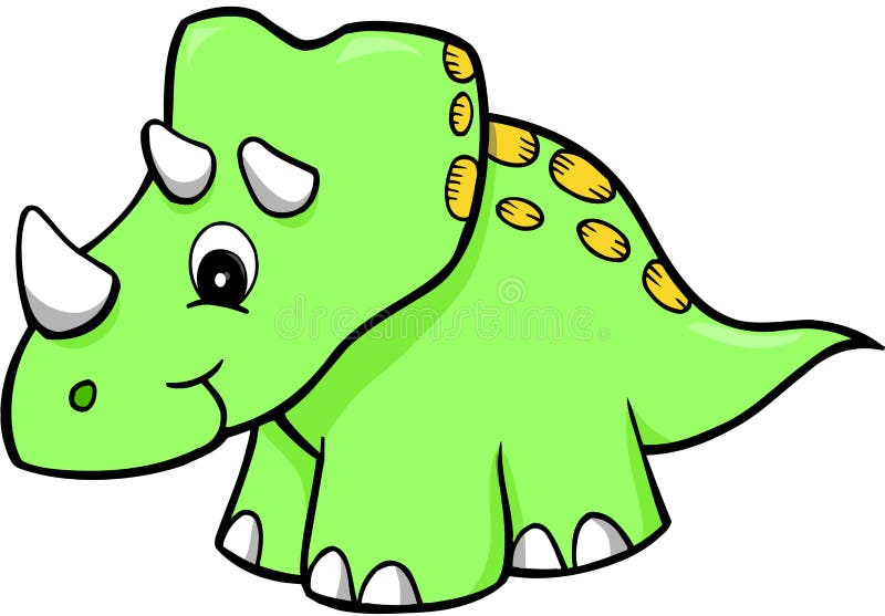 Vetor de Dinossauro ilustração royalty free