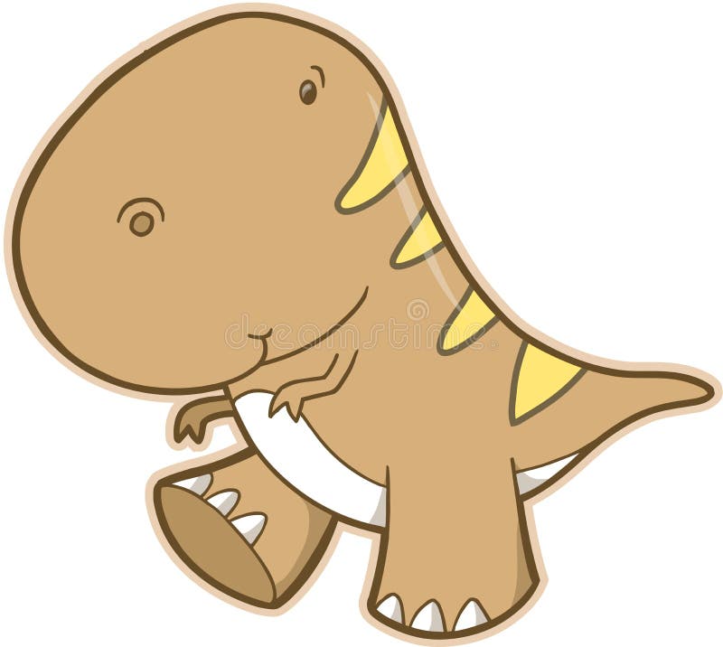 Vetor de Dinossauro T-Rex ilustração royalty free