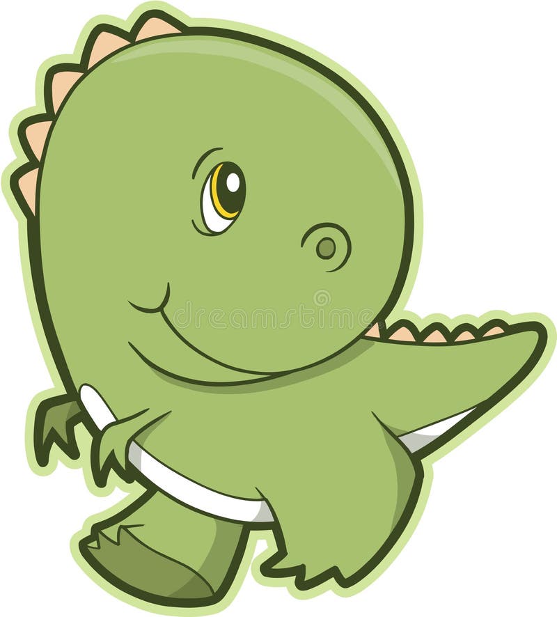 Vetor de Dinossauro T-Rex ilustração stock
