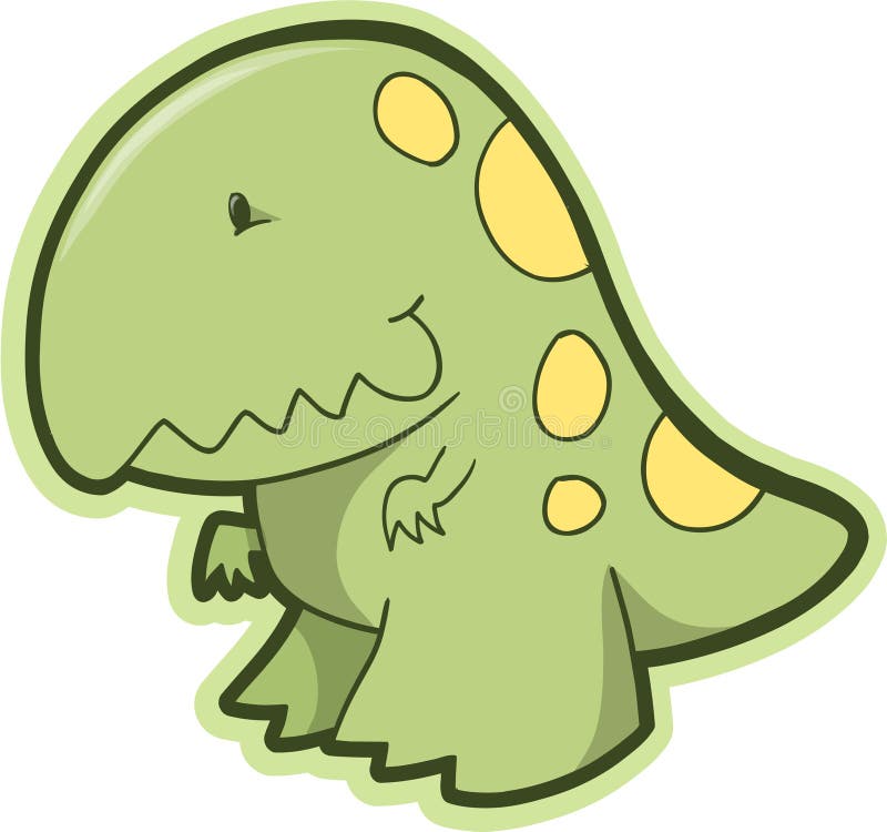 Vetor de Dinossauro T-Rex ilustração royalty free