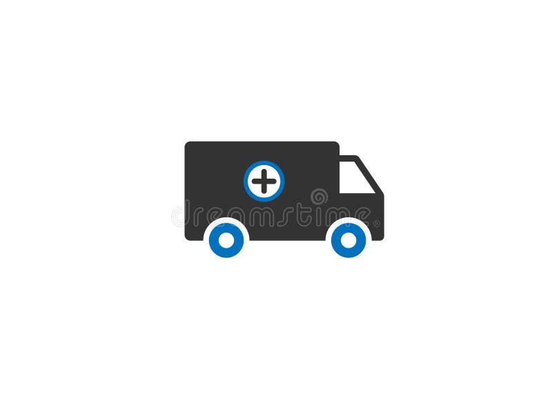 Vetor do ícone da Web da ambulância/carro ilustração do vetor Vetor do ícone da Web da ambulância/carro ilustração do vetor
