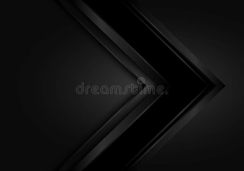 Vetor futurista moderno preto escuro do fundo do projeto do sentido da seta do sumário ilustração do vetor Vetor futurista moderno preto escuro do fundo do projeto do sentido da seta do sumário ilustração do vetor