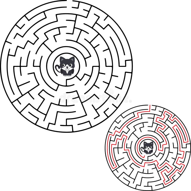 Labirinto De Jogos De Lógica Educacional Para Crianças. Encontrar O Caminho  Certo. Linha De Labirinto Simples Isolada Em Fundo Bra Ilustração do Vetor  - Ilustração de nave, tartaruga: 213053345