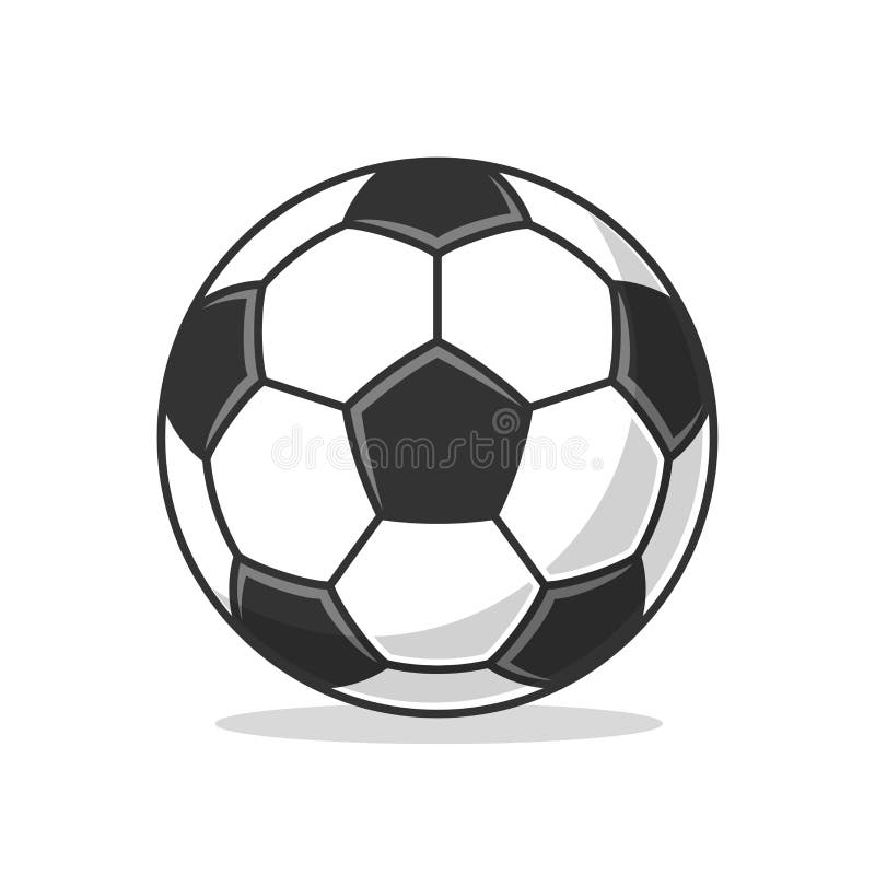 Arte Bola Futebol Stock Vector