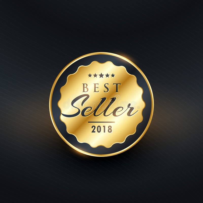 Vetor superior do crachá da etiqueta do melhor vendedor ilustração royalty free Vetor superior do crachá da etiqueta do melhor vendedor ilustração royalty free