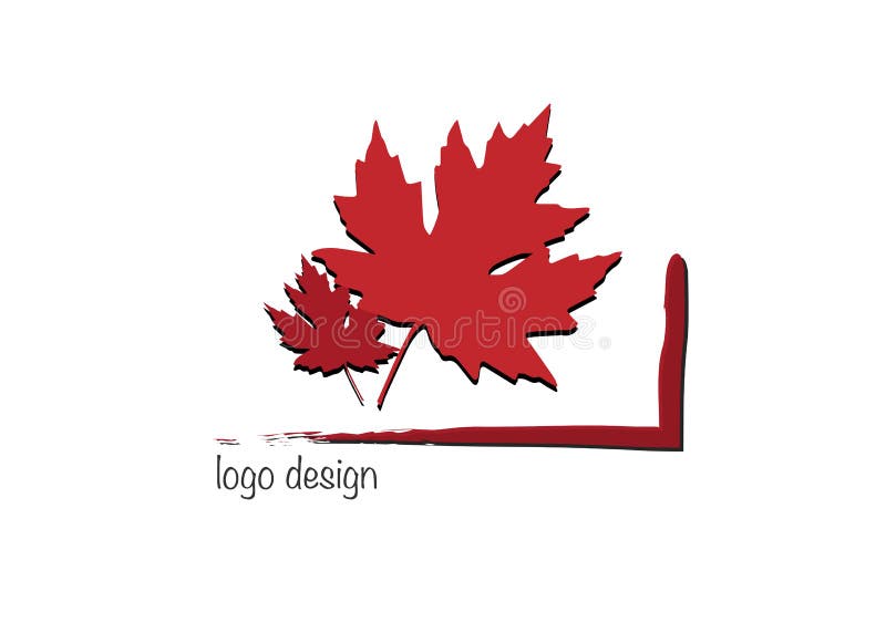 Vetor vermelho das folhas do bordo do grupo do outono isolado no fundo branco Conceito da natureza do projeto do logotipo ilustração do vetor Vetor vermelho das folhas do bordo do grupo do outono isolado no fundo branco Conceito da natureza do projeto do logotipo ilustração do vetor