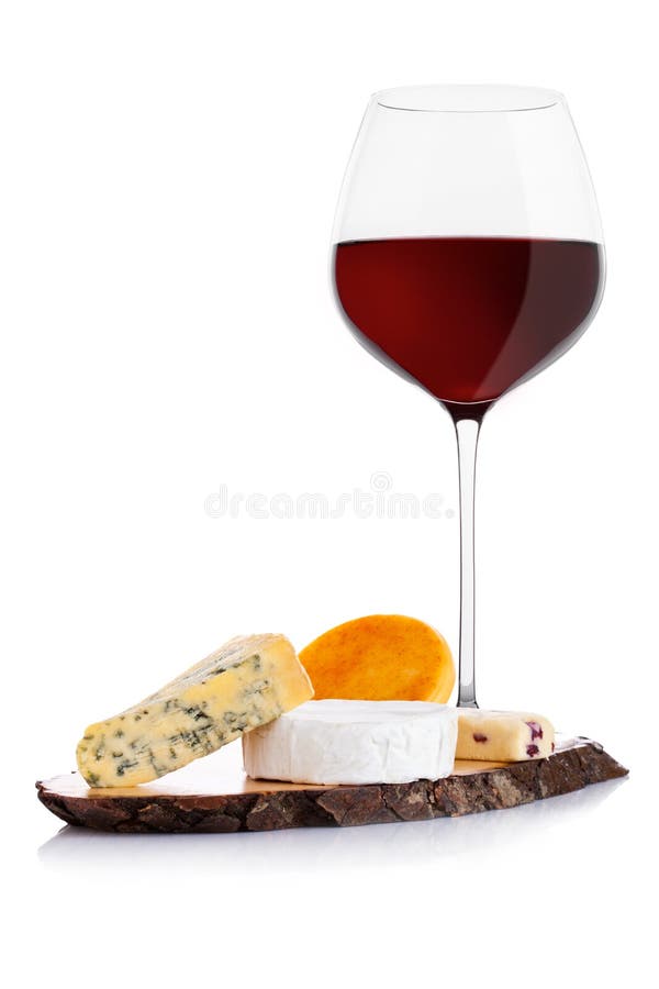 Vetro di vino rosso con la selezione e l'uva del formaggio fotografie stock libere da diritti Vetro di vino rosso con la selezione e l'uva del formaggio fotografie stock libere da diritti
