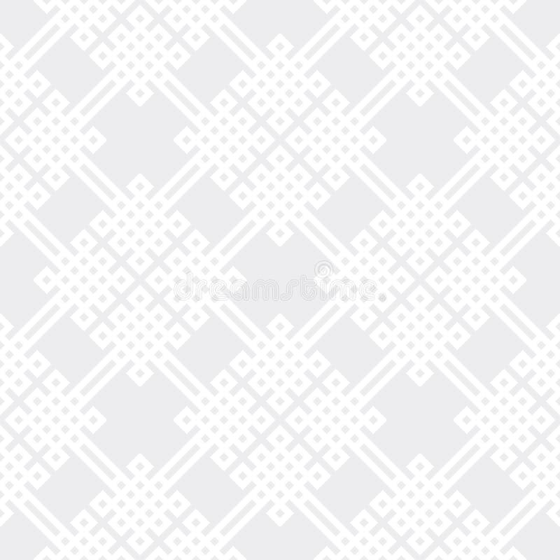 Vettore classico medievale del modello del tessuto dei nodi celtici grigi sottili senza cuciture illustrazione vettoriale Vettore classico medievale del modello del tessuto dei nodi celtici grigi sottili senza cuciture illustrazione vettoriale