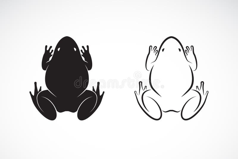 Vettore del disegno delle rane su fondo bianco Anfibio Animale Facile illustrazione vettoriale a strati modificabile royalty illustrazione gratis Vettore del disegno delle rane su fondo bianco Anfibio Animale Facile illustrazione vettoriale a strati modificabile royalty illustrazione gratis