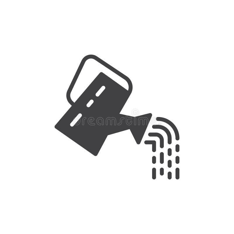 Vettore dell'icona dell'annaffiatoio, segno piano riempito, pittogramma solido isolato su bianco Simbolo, illustrazione di logo royalty illustrazione gratis Vettore dell'icona dell'annaffiatoio, segno piano riempito, pittogramma solido isolato su bianco Simbolo, illustrazione di logo royalty illustrazione gratis
