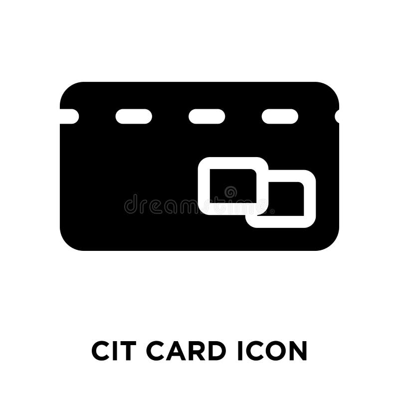 Vettore dell'icona della carta di credito isolato su fondo bianco, conce di logo illustrazione di stock Vettore dell'icona della carta di credito isolato su fondo bianco, conce di logo illustrazione di stock